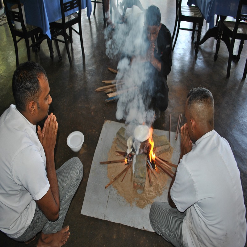 Barberyn Reef team at the grand opening of Sunshine Restaurant, celebrating a new Ayurveda‑inspired sustainable dining experience.