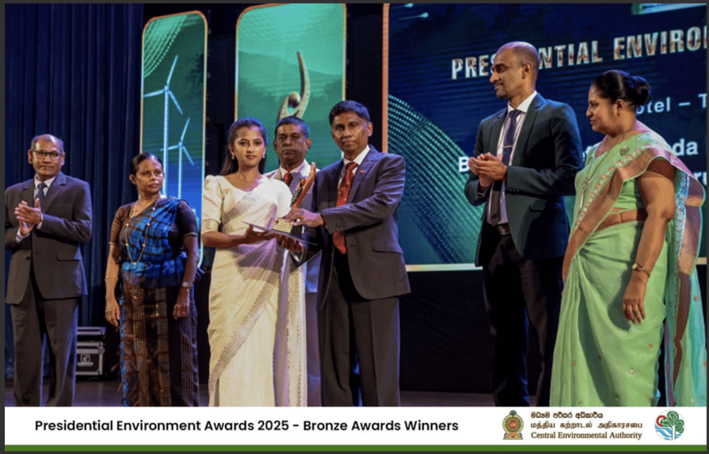 Barberyn Reef Ayurveda Resort Honored at Presidential Environment Awards 2025