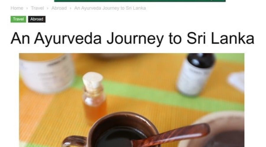 Have a Go – An Ayurveda Journey to Sri Lanka