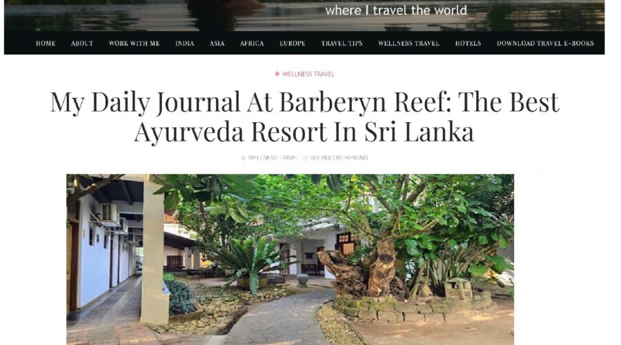 BULBULONTHEWING : My Daily Journal at Barberyn Reef: the Best Ayurveda Resort in Sri Lanka by Anukrati