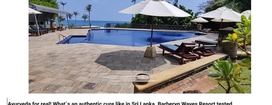 In Bed with Luxury by Karl Riffert: Ayurveda for real! What´s an authentic cure like in Sri Lanka