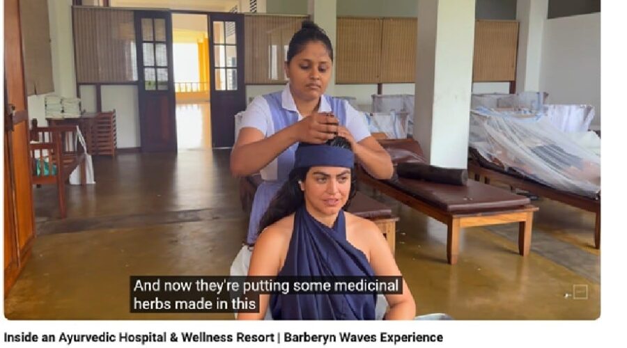 Shenaz Treasury : Inside an Ayurvedic Hospital & Wellness Resort, Barberyn Waves Experience