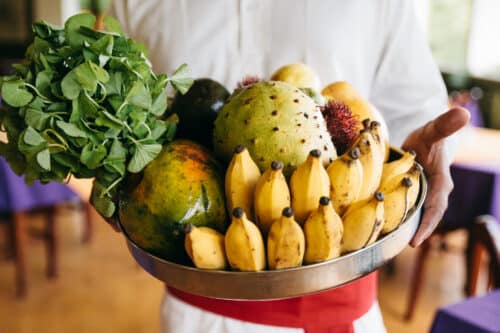 Fresh Ayurvedic food at Barberyn